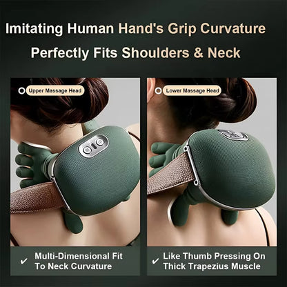 Experience Ultimate Relaxation with the 2026 Bionic Neck and Shoulder Massager N7 – 3-Level Modes for Full Body Relief