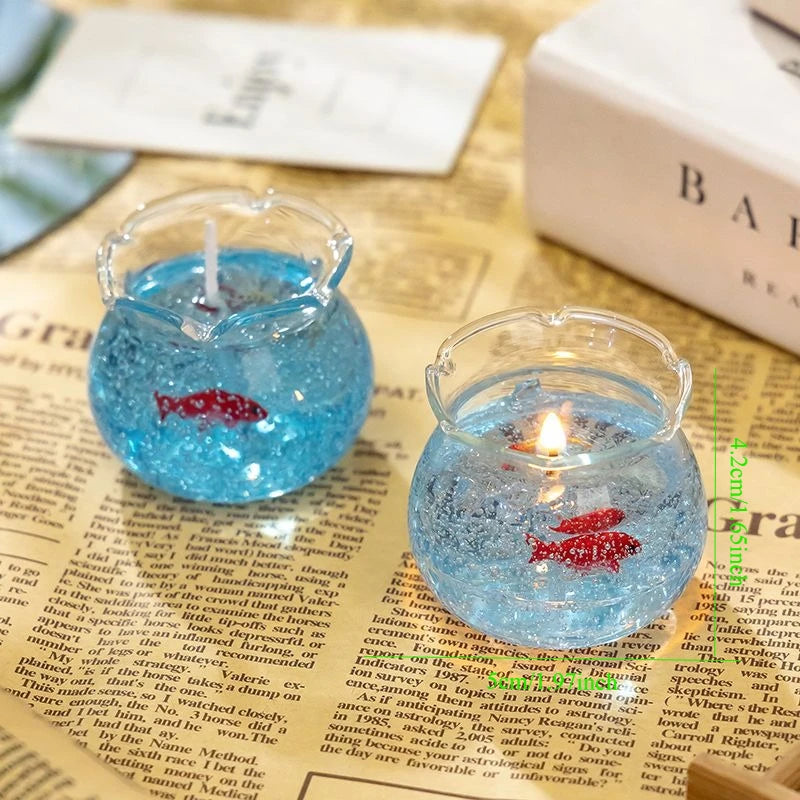 Transform Your Space with the Aromatherapy Candle: A Unique Bedroom Companion and Gift for Fish Tank Lovers
