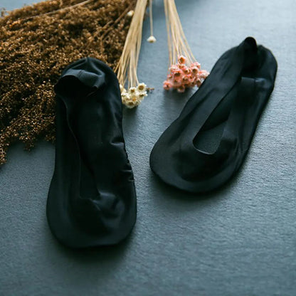 Experience Ultimate Comfort with 3D Arch Massage Women's Summer Socks - Soft Ice Silk Sock Slippers with Anti-Slip Technology