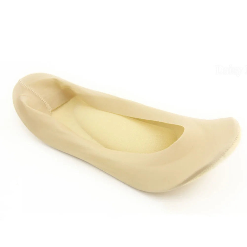 Experience Ultimate Comfort with 3D Arch Massage Women's Summer Socks - Soft Ice Silk Sock Slippers with Anti-Slip Technology