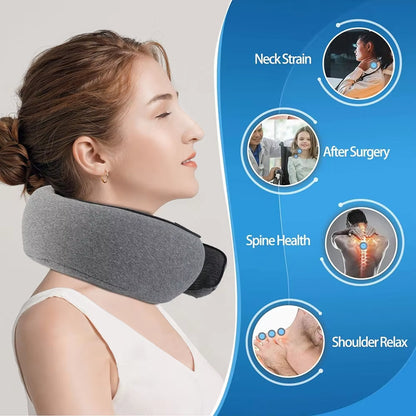Ultimate Travel Companion: Portable U-Shaped Memory Foam Pillow for Neck Support and Comfort on the Go