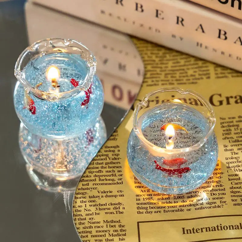 Transform Your Space with the Aromatherapy Candle: A Unique Bedroom Companion and Gift for Fish Tank Lovers