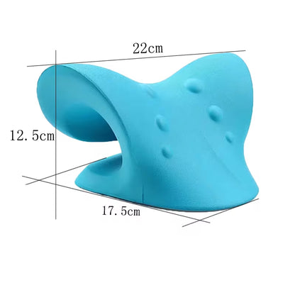 Cervical Spine Stretch Neck and Shoulder Relaxer - Ultimate Cervical Muscle Relaxation and Pain Relief Massage Pillow