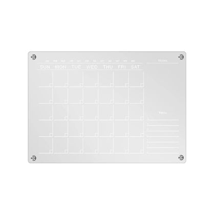 Transform Your Fridge with Our Reusable Dry Erase Calendar Magnet - Perfect for Weekly Planning and Message Boards!