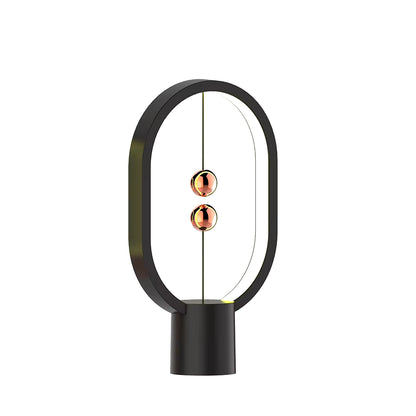 Stylish LED Mini Balance Lamp - Creative Touch Control Night Light for Bedroom & Desk Decor