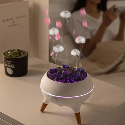 Transform Your Space with the Dynamic Jellyfish Air Humidifier - 250Ml Essential Oil Diffuser with Remote Control and 7 Colorful Night Lights