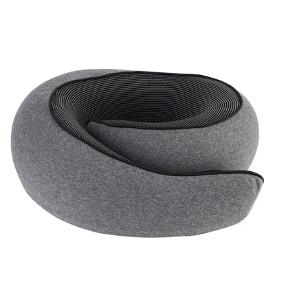 Ultimate Travel Companion: Portable U-Shaped Memory Foam Pillow for Neck Support and Comfort on the Go