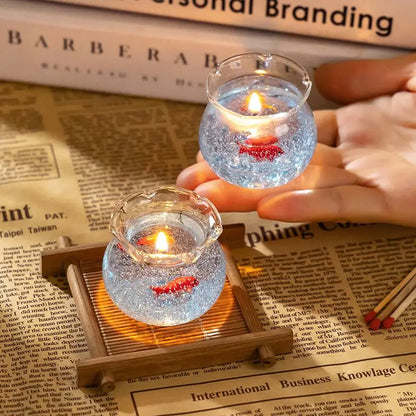 Transform Your Space with the Aromatherapy Candle: A Unique Bedroom Companion and Gift for Fish Tank Lovers