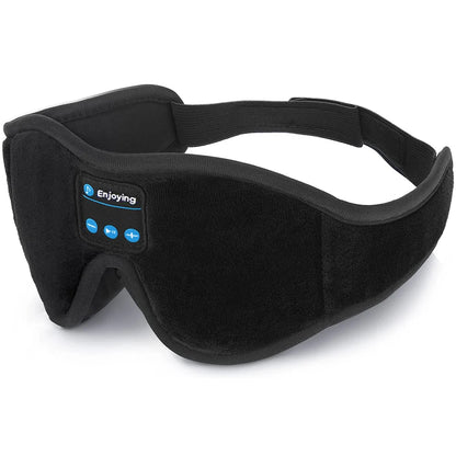 Experience Ultimate Relaxation with Our Bluetooth 3D Eye Mask Headphones – Perfect for Sleep and Music!