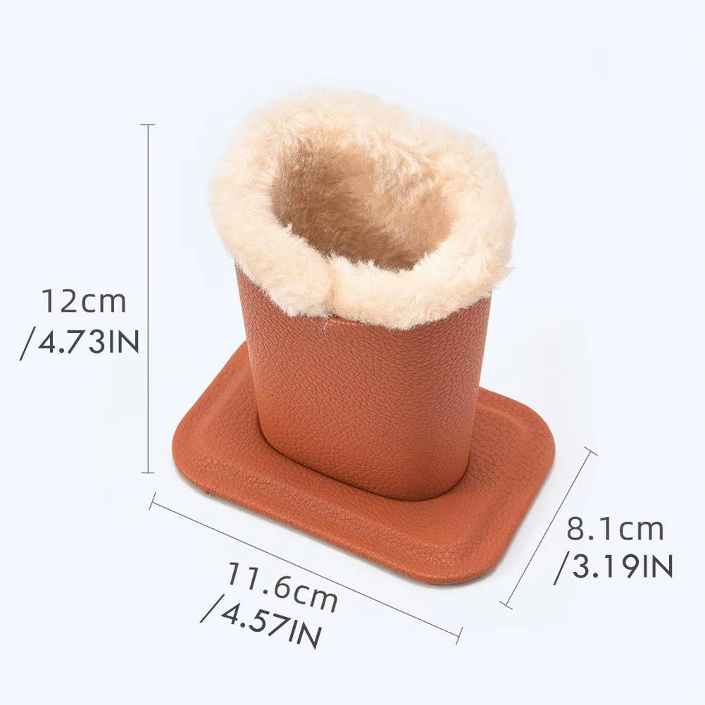 1PC Winter Plush Eyeglass Holder Eyeglass Stand Display Stands Glass Shelf Sunglass Holder Polyester Cloth Eyeglass Stand