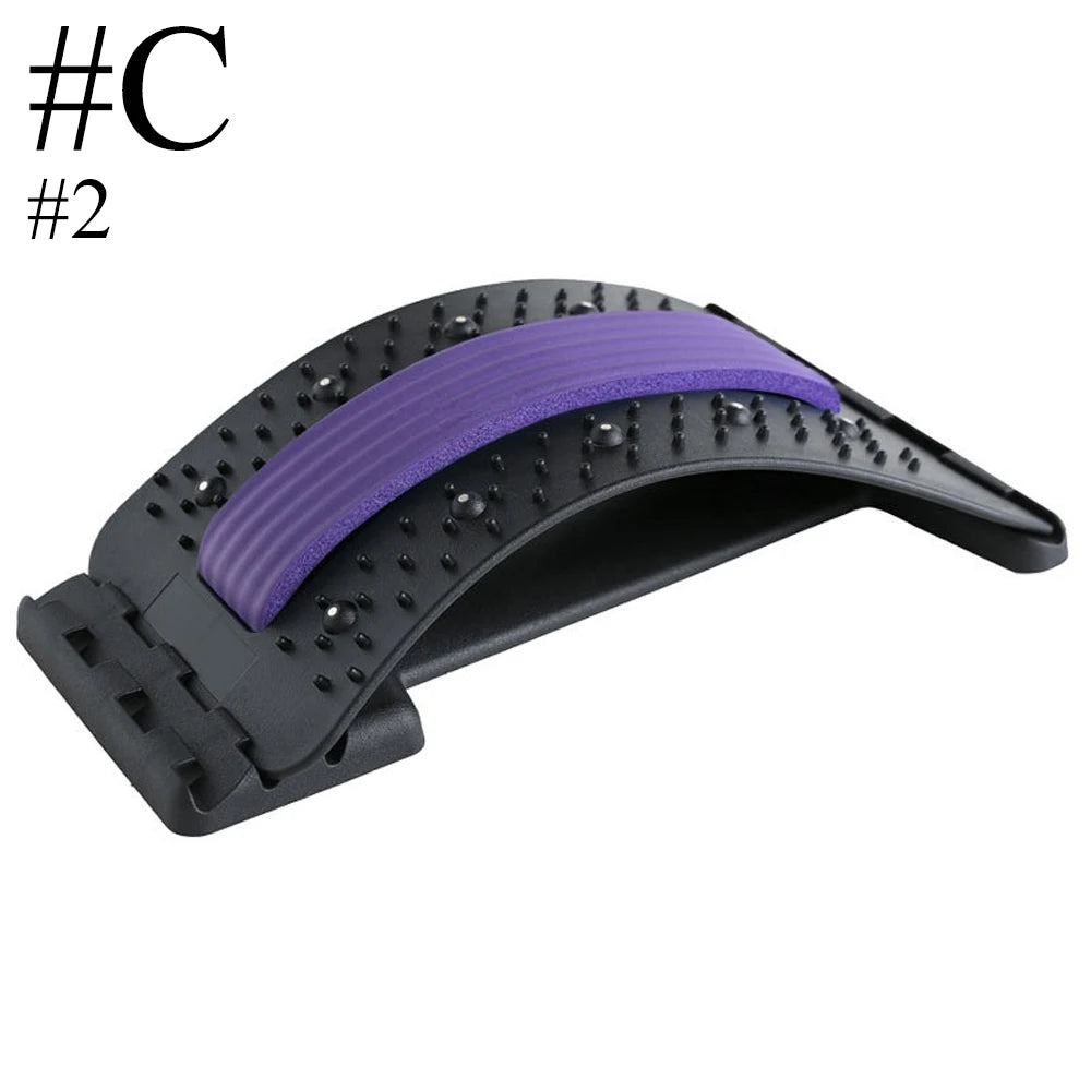 Ultimate Magnetic Back Massage Stretcher for Pain Relief and Posture Correction