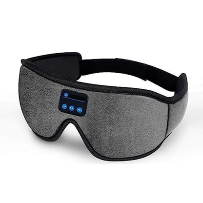 Experience Ultimate Comfort with Our Bluetooth Sleeping Headphones 3D Eye Mask - Wireless, Soft, and Perfect for Travel Naps!