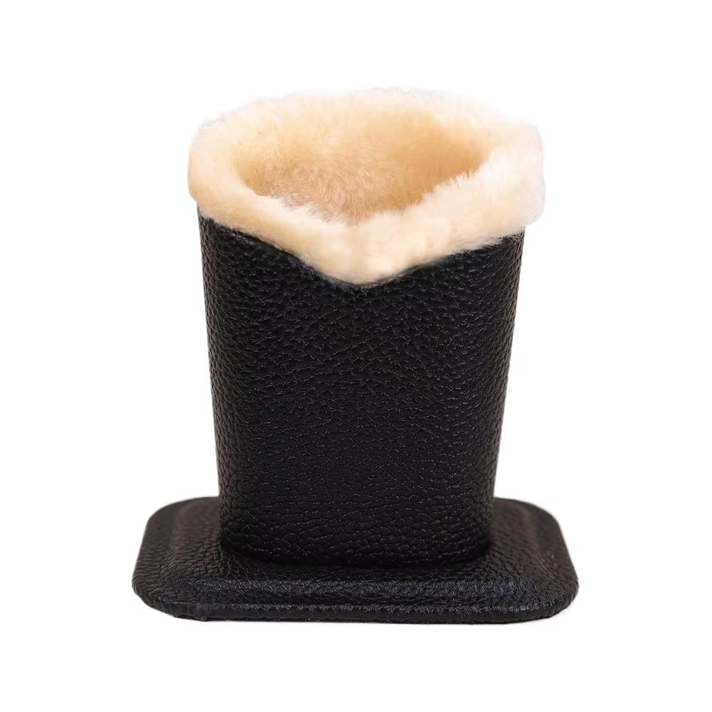 1PC Winter Plush Eyeglass Holder Eyeglass Stand Display Stands Glass Shelf Sunglass Holder Polyester Cloth Eyeglass Stand