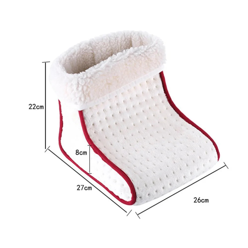 Indulge in Cozy Comfort with Our Heated Electric Foot Warmer - 5 Adjustable Heat Settings for Ultimate Relaxation