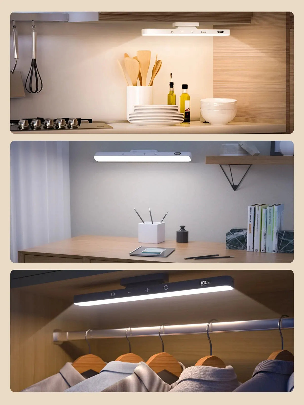 Illuminate Your Space with the LED Touch Table Lamp - Rechargeable, Magnetic, and Stylish for Any Room