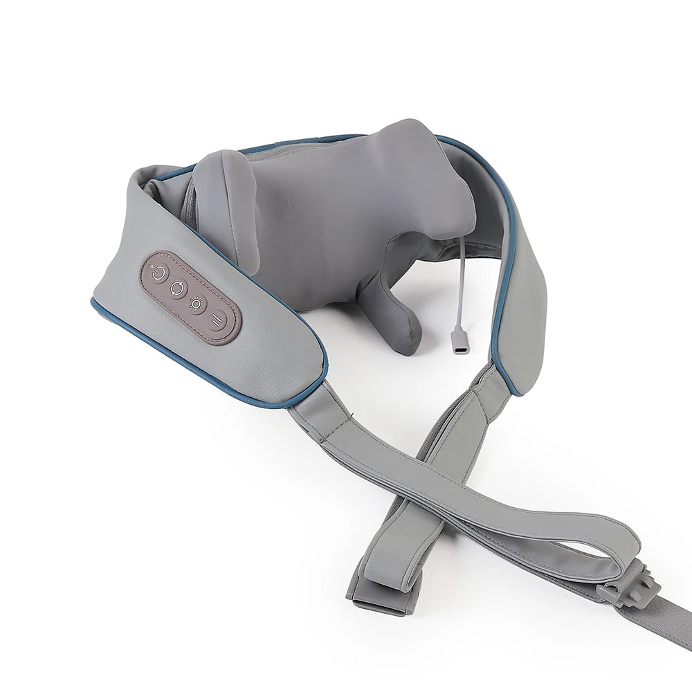 Experience Ultimate Relaxation with the Wireless Neck and Back Massager - Perfect for Neck and Shoulder Relief