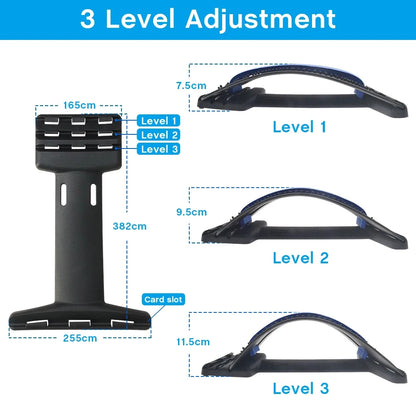 Ultimate Magnetic Back Massage Stretcher for Pain Relief and Posture Correction