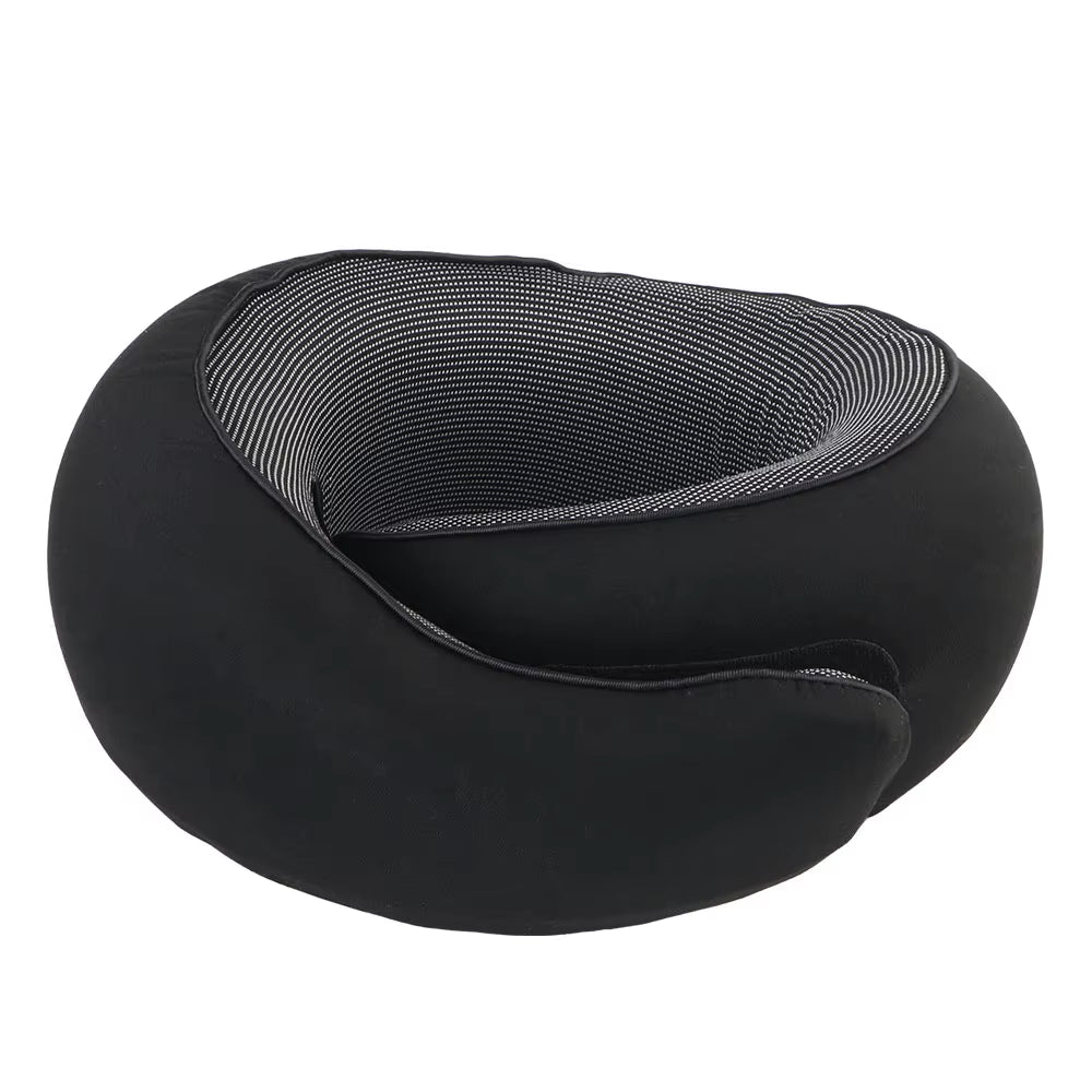 Ultimate Travel Companion: Portable U-Shaped Memory Foam Pillow for Neck Support and Comfort on the Go