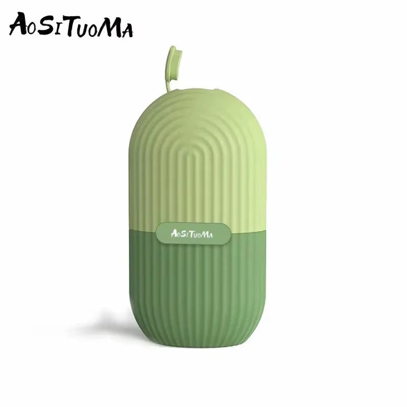 Revitalize Your Skin with the Silicone Ice Face Roller - Contour, Shrink Pores, and Banish Dark Circles!