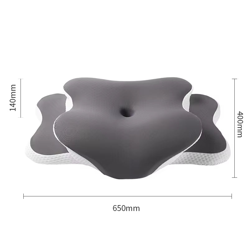 Transform Your Sleep with Our Ergonomic Memory Foam Cervical Pillow – Perfect Neck Pain Relief for Side, Back, and Stomach Sleepers!